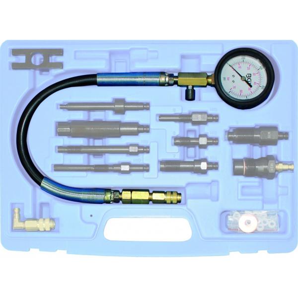 Dyzelinis kompresijos matuoklis su žarna iš rinkinio BGS 8008 Dyzelinis kompresijos matuoklis su žarna iš rinkinio BGS 8008